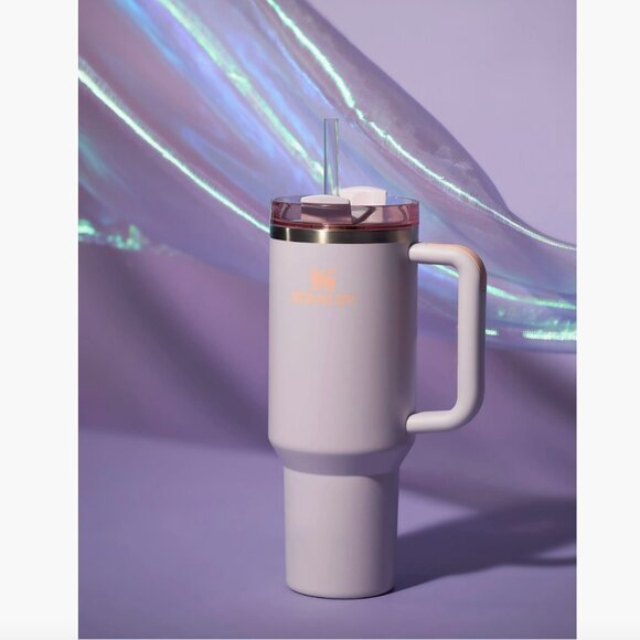 Stanley Orchid Glimmer Exclusive Nordstrom 2024 Tumbler 40 oz - Picture 6 of 6